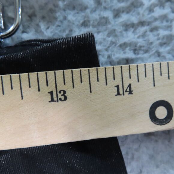 Blank NYC Jeans Women 26 Black Denim Classic Skinny Leg Mid Rise Stretch Studded - Picture 6 of 11